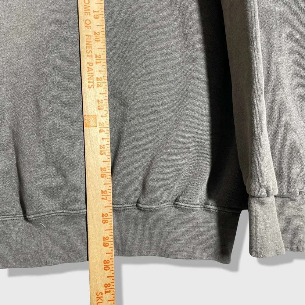 Nike Hoodie Mens Large Gray Vintage Center Swoosh Pullover Sweatshirt Streetwear